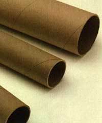 1x 450x60x1.8mm Brown Cardboard Mailing Tubes