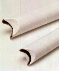 Kraft Pinched End Mailing Tubes  1-1/2" ID x 18"  - Pack of 70